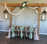 Back Drop and Arch Rentals in the Victoria Texas area.