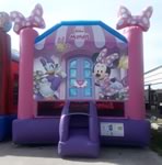 Inflatable Minnie and Daisy in the Victoria Texas area.