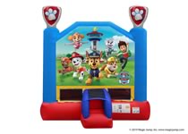 Inflatable Paw Patrol Bounce House in the Victoria Texas area.