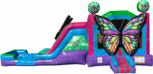 Butterfly Bounce House in the Victoria Texas area.