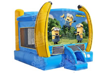 Despicable Me Bounce House in the Victoria Texas area.