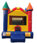 Multi-color Castle Jump Rentals in the Victoria Texas area.