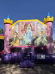 Inflatable Unicorn Bounce House in the Victoria Texas area.