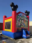Inflatable Unicorn Bounce House in the Victoria Texas area.