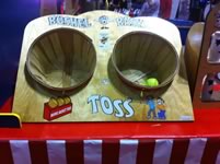 Carnival Games - Basket Toss Rentals in the Victoria Texas area.