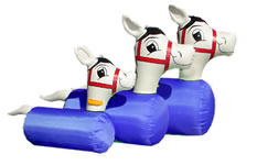 Inflatable Hippity Hop Ponies in the Victoria Texas area.