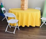 Linen and chair covers Rentals in the Victoria Texas area.
